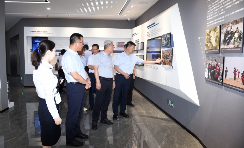 陜西省科學技術協會 陜西地礦集團開展聯學共建暨“七一”主題黨日活動